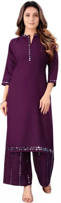 HouseOfCommon Women Kurta Palazzo Set