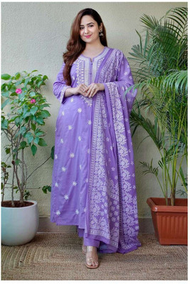 SAGASG STYLE Women Kurta Palazzo Dupatta Set