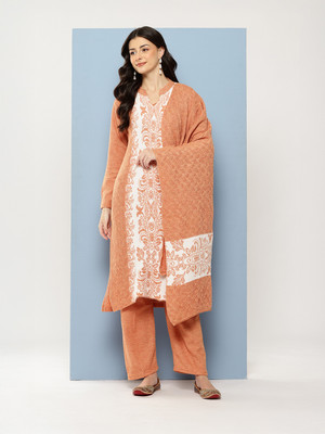 MUHURATAM Women Kurta Pant Dupatta Set