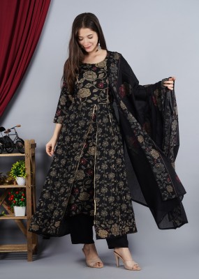 TOULIN Women Kurta Palazzo Set