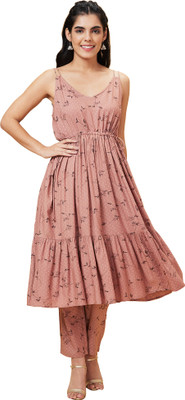 Globus Women Kurta Pant Set