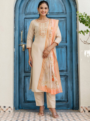 NAVLIK Women Kurta Pant Dupatta Set