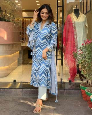Anni Designer Women Kurta Pant Dupatta Set