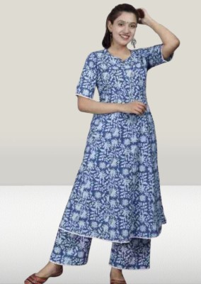 BAFI Women Kurta Palazzo Set