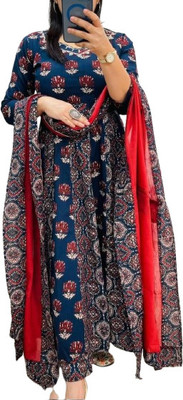 Mishree collection Women Kurta Pant Attached Dupatta Set