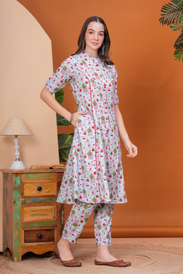 HEARTLOOM Women Kurti Pant Set
