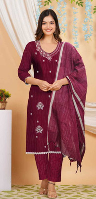 YA COLLECTION Women Kurta Pant Dupatta Set