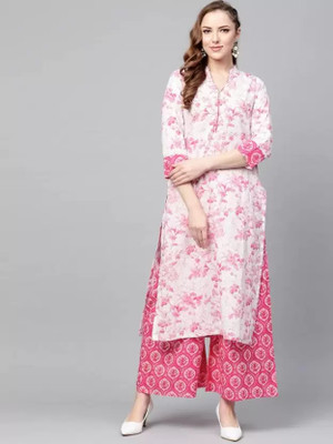 WELSH ENTERPRISES Women Kurta Palazzo Set