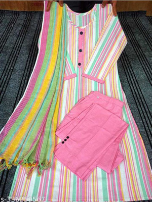 shadowenterpri Women Ethnic Top Pant Dupatta Set