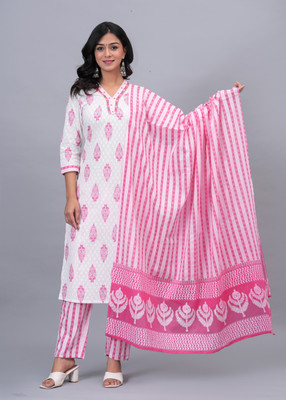 Da vastraagaar Women Kurta Pant Dupatta Set