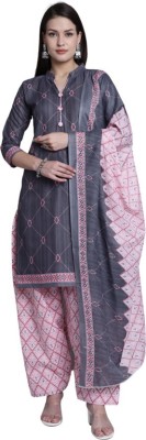 Jyoti Creation Women Kurta Patiala Dupatta Set