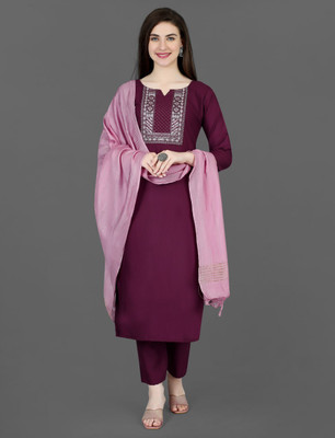 AAI MOGAL Women Kurta Pant Dupatta Set