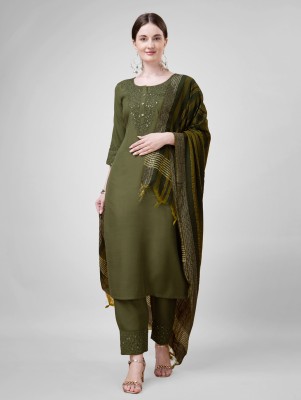 ARADHNA Women Kurta Pant Dupatta Set