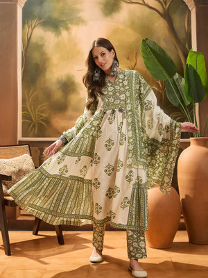 Sangria Women Kurta Pant Dupatta Set