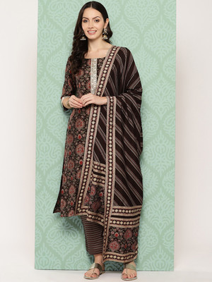 LIBAS Women Kurta Pant Dupatta Set