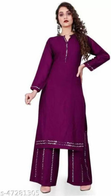 HouseOfCommon Women Kurta Palazzo Set