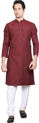 isdfabric Men Kurta Pyjama Set