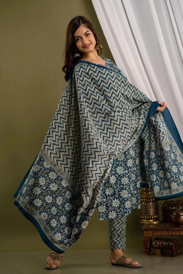 Prathmikta Women Kurta Pant Dupatta Set