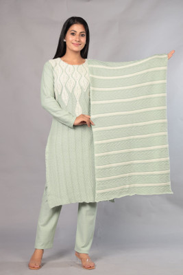 The Zigar Studio Women Kurta Pant Dupatta Set