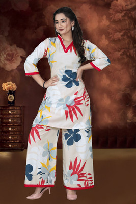 HOC's Women Kurta Palazzo Set