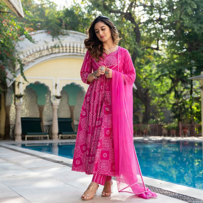 Royal Export Women Kurta Palazzo Dupatta Set