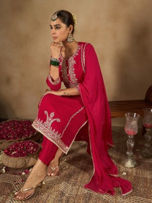 Indo Era Women Kurta Pant Dupatta Set