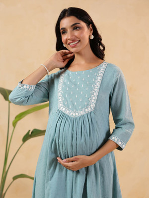 Janasya Women Kurti Pant Set