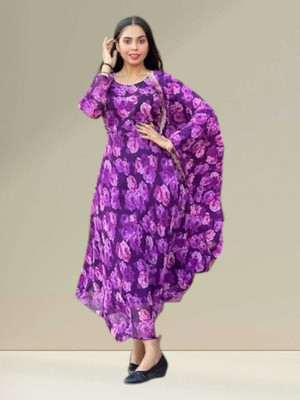 SHISHKALA Women Kurta Dupatta Set