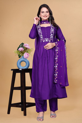 NARI DREAM Women Kurta Pant Dupatta Set