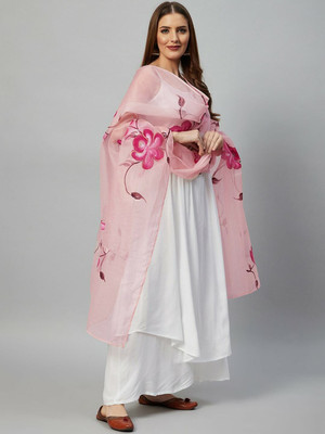 InWeave Women Kurta Palazzo Dupatta Set