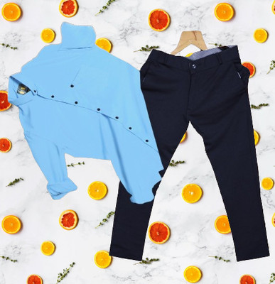jumi enterprise Men Shirt Pant Set