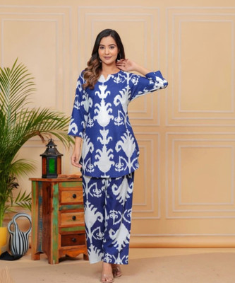 Zaneta Women Kurti Pant Set
