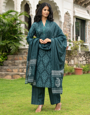 Tasrika Women Kurta Pant Dupatta Set
