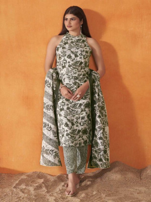 ANOUK Women Kurta Pant Dupatta Set