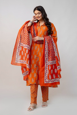 Lakhan traders Women Kurta Pant Dupatta Set