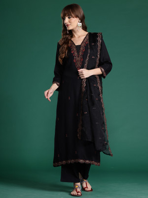 Indo Era Women Kurta Pant Dupatta Set