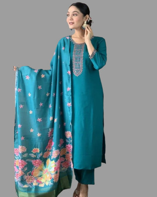 PURVAIYA CREATION Women Kurta Pant Dupatta Set