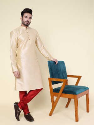 W & G Men Kurta Pyjama Set