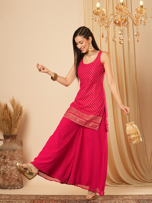 Globus Women Kurti Palazzo Set