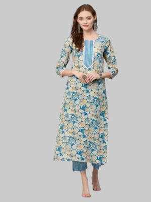 Texpa Fashion Women Ethnic Top Pyjama Set