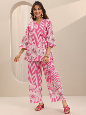 LIBAS Women Kurti Palazzo Set