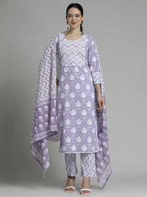 Jaipur Kurti Women Kurta Palazzo Dupatta Set