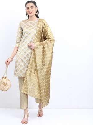 KETCH Women Kurta Pant Dupatta Set