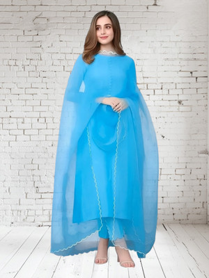 Rifashionv Women Kurta Pant Dupatta Set