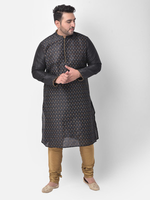 DEYANN PLUS Men Kurta Churidar Set