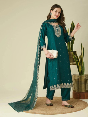 MOKOSH Women Kurta Pant Dupatta Set