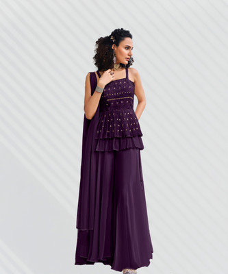 SANCIA Women Kurta Palazzo Set