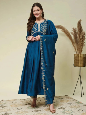 MOKOSH Women Kurta Pant Dupatta Set