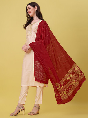 STYLEBERRY Women Kurta Pant Dupatta Set