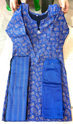 H A Enterprise Women Kurta Pant Dupatta Set